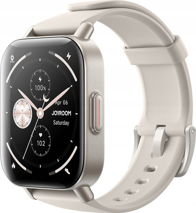 Smartwatch Joyroom Fit-Life JR-FT3S, ekran 1.96\", thirrje me Bluetooth, ngjyrë titanium