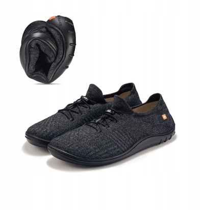 Këpucë Barefoot Brubeck Merino Barefoot Shoes, madhësia 42, shollë zero drop, gri