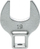 Çelës crow foot Teng Tools M386519 C, 19mm, lidhje 3/8", metalik