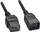 Kabllo rryme Akyga Current, 3m, IEC C14 me IEC C15, e zezë