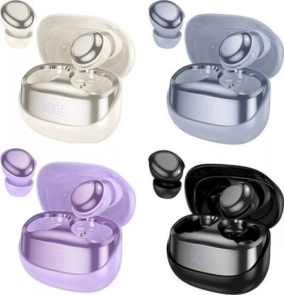 Kufje wireless in-ear Hoco TWS EW200, Bluetooth 5.4, me kuti karikimi, vjollcë