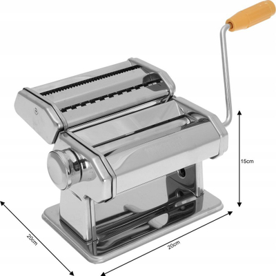 Makina për brumë dhe pasta Kinghoff KH-3114B, 4 në 1, çelik inox, argjendtë