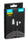 Kabllo iBOX IKUTC100, USB-C, 100W, 2m, e zezë