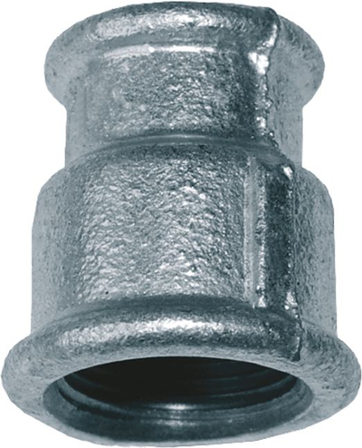 Mëngë reduktuese e galvanizuar Invena, 1 x 3/4 "