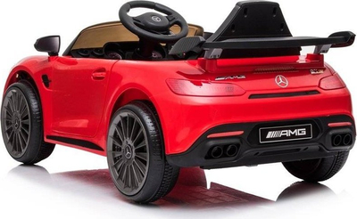 Makina elektrike për kalamaj Mercedes AMG GT R, 12V, me pult për prindin, e kuqe