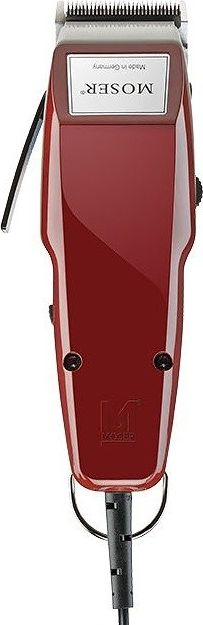 Машинка за шишање Moser 1400 Burgundy, 46mm, професионален мотор, црвена
