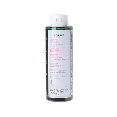 Shampo flokësh Korres Cystine & Glycoproteins, 250 ml