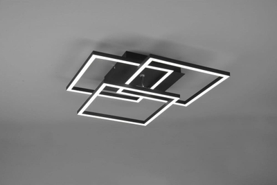 Llambadar t'avani Netlighting Mobile Modern LED, 2700-6000K, me telekomandë, metal, i zi mat