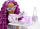 Kukull Rainbow High Lilac Purple Fashion Doll, me boçka, flokë të gjata lejla