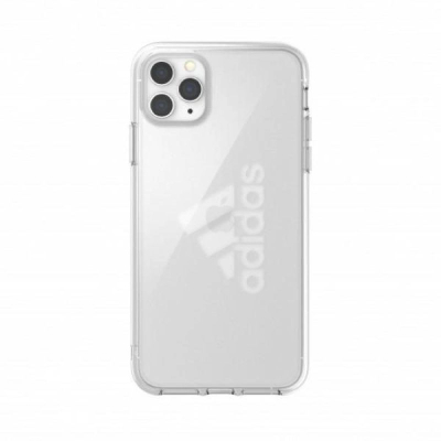 Mbrojtëse telefoni Adidas SP Protective, transparente, me logon e bardhë