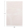 Panel muri dekorativ katror Santorini 80x4x120Hcm (HM4505), bardhë