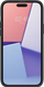 Mbulesë telefoni Spigen Ultra Hybrid për iPhone 15 Plus 6.7", transparente, kornizë e zezë mat