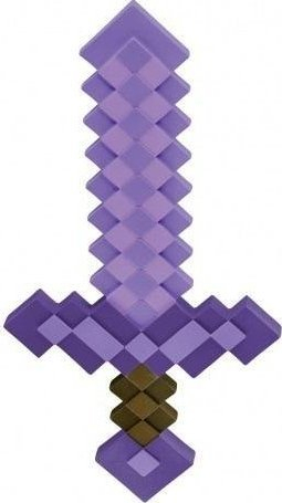 Shpatë lodër Minecraft Enchanted Purple, plastike, për fëmijë, vjollcë