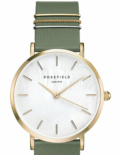 Orë për femra Rosefield The West Village MOP WFGG-W85, e gjelbër/artë