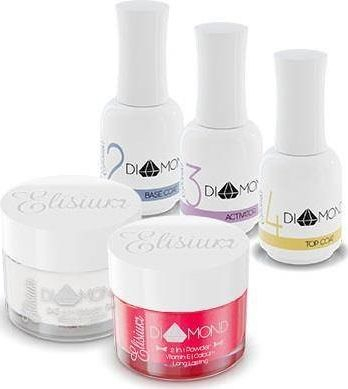 Set për manikyr Elisium Diamond Mini Titanium, 5ml