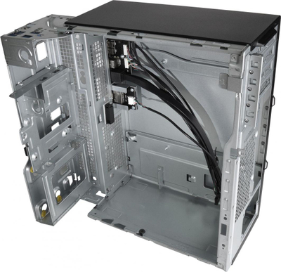 Chieftec BS-10B-300 Mini Tower Куќиште за Компјутер, Црно