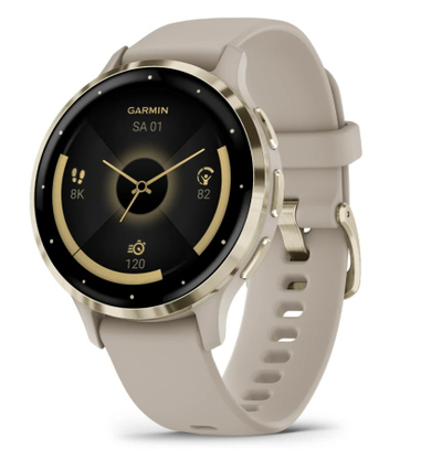 Ora smartwatch Garmin Venu 3S, AMOLED, 5 ATM, gri