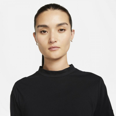 Спортска блуза Nike Sportswear Dri Fit ADV, со долги ракави, за жени, црна