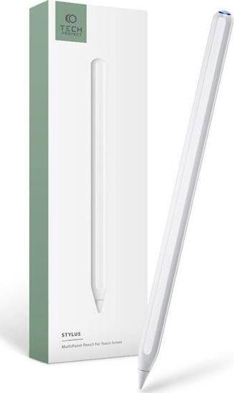 Laps digjital Tech-Protect Digital Stylus Pen 2 për iPad, Bluetooth, i bardhë