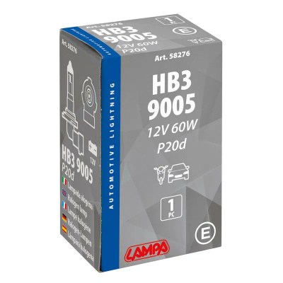Lampa Hb3 9005 12v 60w P20d  Kuti