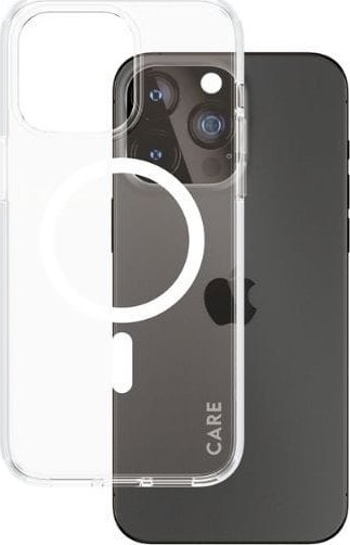 Футрола за телефон Urban Combat за iPhone 15 Pro Max, со MagSafe, заштита од удари, проѕирна