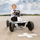 Go-kart me pedale BERG Reppy BMW, gomë EVA, ulëse që rregullohet, i bardhë