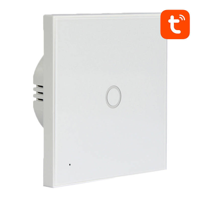 Ndërprerës dritash smart Neo Single, WiFi 2.4 GHz, 1 kanal, i bardhë