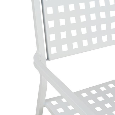 Kolltuk metalike Zeta, 54×51×84 cm (HM5031.02), bardhë