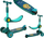 Trotinet për fëmijë Lean Sport Scooter 3182, 3 rrota, LED, i gjelbër