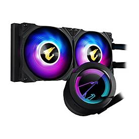 Ftohës uji AIO Gigabyte AORUS WATERFORCE 240 ARGB, 240mm, me ARGB, i zi