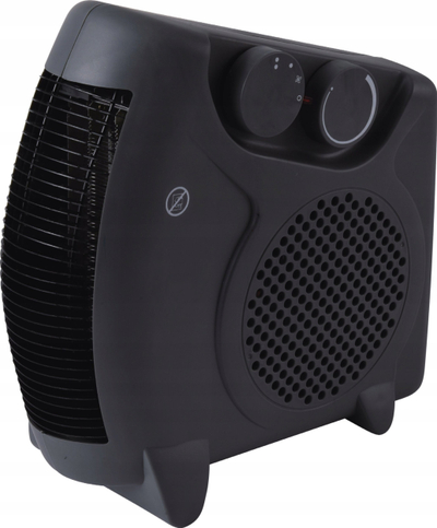 Ngrohës me ventilator Farel, 2000W, 3 nivele, ngjyrë e zezë