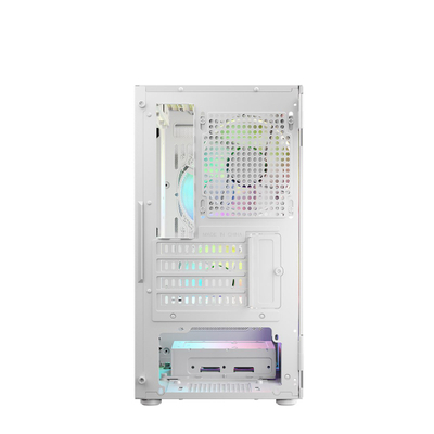 Kuti kompjuteri Logic Concept Portos Mini ARGB, Mini ATX, xham i temperuar, e bardhë