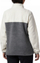 Bluzë fleece për goca Columbia Benton Springs Button Up, poliester, me kopsa, gri