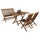 Set i jashtëm Kendall tavolinë 4-pjesësh (HM11953)