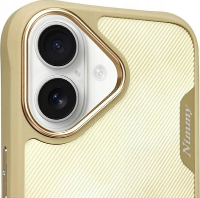 Kllaf telefoni Nimmy Big Eyed Pet 2.0 Cat për iPhone 16 6.1", kafe