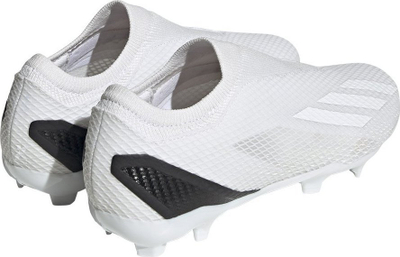 Këpucë futbolli Adidas X Speedportal.3 FG, për burra, pa lidhëse, të bardha