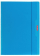 Dosje Herlitz Color Blocking, A4, me shirita elastikë, blu