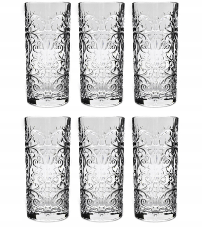 Gotë për pije RCR Tattoo Soft Drink, qelq, transparente