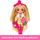 Kukull Barbie Extra Minis Travel, 14 cm, Safari Fashion, rozë
