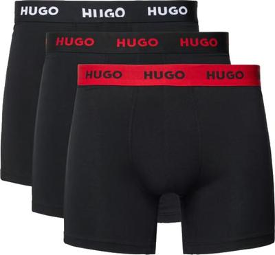 Mbathje për meshkuj HUGO BOSS, 3 copë, të zeza