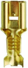 Terminal lidhës Erko MS 2,8-1, 1mm², paketim 100 copë, ngjyrë bronzi