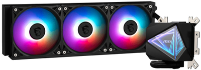 Ftohës uji CPU MSI MAG CORELIQUID I360, radiator 360mm, 3x 120mm, i zi