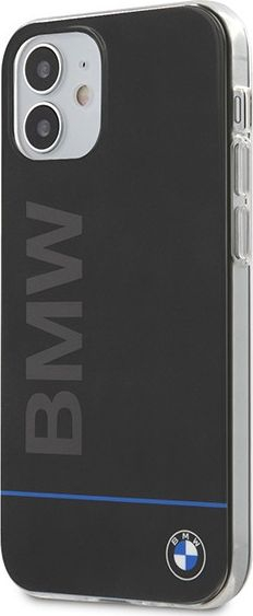 Mbrojtëse telefoni BMW M Hard Case PU Triangles, për iPhone 12 Pro Max, e zezë