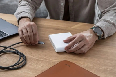 Powerbank Epico 26800 mAh, 72W, USB-C PD, i bardhë