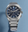 Orë dore Fossil Everett Chronograph, 44mm, navy, argjendi