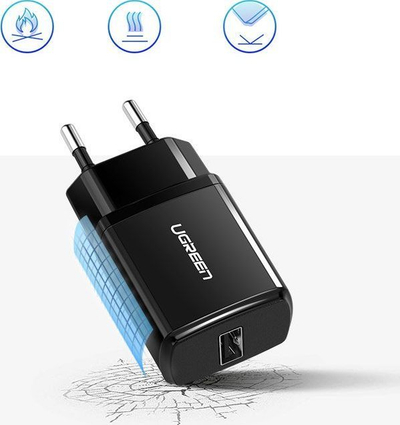 Karikues UGREEN USB (50459), 2,1A, i zi
