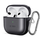 Këllëf Tech-Protect Magmat për Apple AirPods 4, TPU dhe polikarbonat, me karabinë, i zi mat