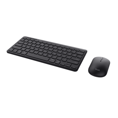 Set tastierë + maus Trust Lyra Multi-Device Wireless, i zi