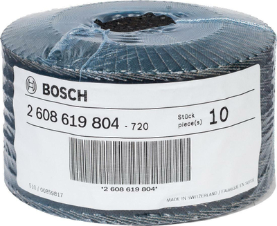 Disk gërryes Bosch X551 2608619804, 125mm, vrimë 22.23mm, për metal