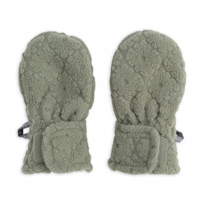 Детски ракавици Lodger Fleece Elm, 1–2 години, боја sage